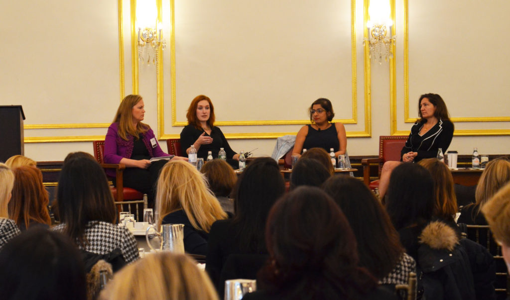 panel discussion during women investors' session at AIF Annual Meeting