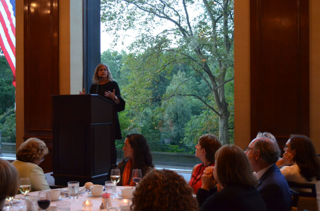 AIF Women Investors' Forum - Melissa Waller, President of the AIF Institute, speaks to participants