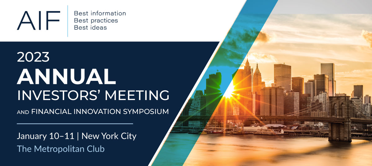 2023 AIF Annual Investors' Meeting