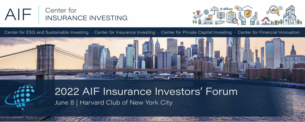 2022 AIF Insurance Investors' Forum