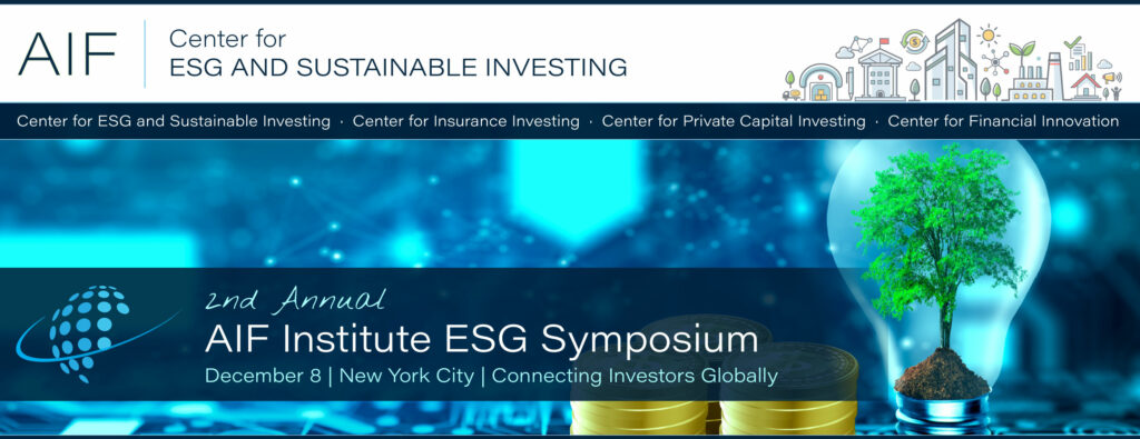 2022 AIF Institute ESG Symposium